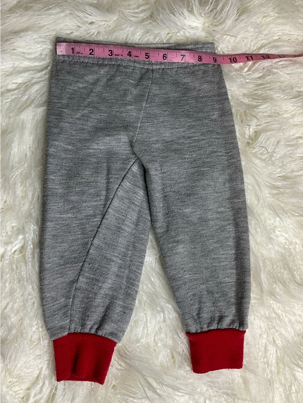 VTG Disney Mickey Mouse Football Raglan Sweatshirt Pants Set Toddler Track Suit